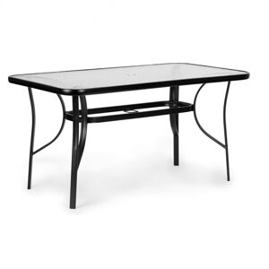 MODERNHOME Zahradní stůl WAVE 140x80 cm černý