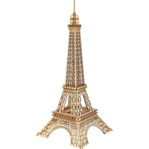 Woodcraft construction kit  Dřevěné 3D puzzle Eiffelova věž střední