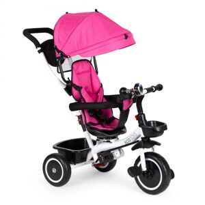 Dětská tříkolka - kočárek EcoToys V růžová
