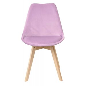 TZB Židle Nantes Velvet růžová